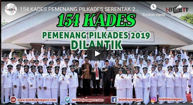 154 Kades Terpilih Dilantik